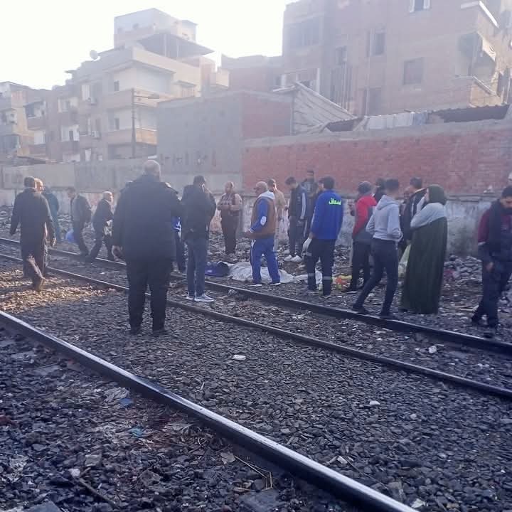 مصرع شاب أسفل عجلات القطار بالغربية 
