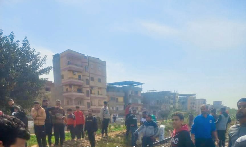 مصرع شاب أسفل عجلات قطار المحلة الكبري