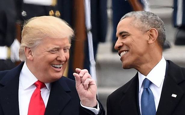 دونالد ترامب وباراك أوباما، فيتو