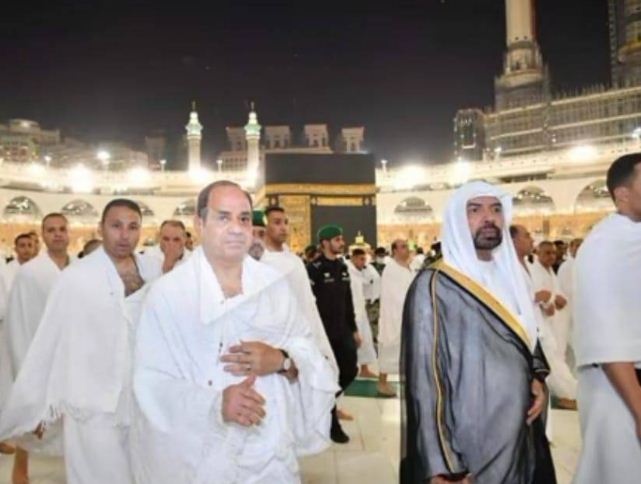 الحارثي مع الرئيس السيسي، فيتو