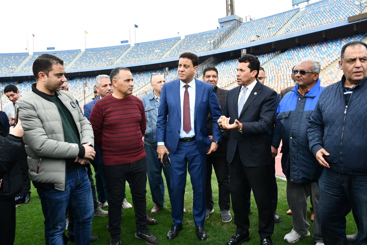 بعد أعمال التطوير، وزير الرياضة يكشف مدى جاهزية استاد القاهرة لاستضافة مباراة القمة