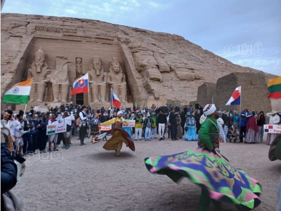 تعامد الشمس على وجه رمسيس الثانى (1)