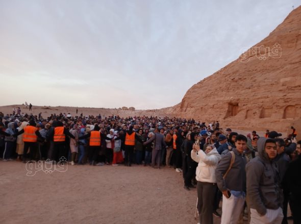 تعامد الشمس على وجه رمسيس الثانى (4)