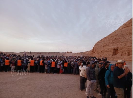 تعامد الشمس على وجه رمسيس الثانى (8)