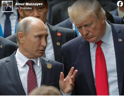 بوتين وترامب، فيتو