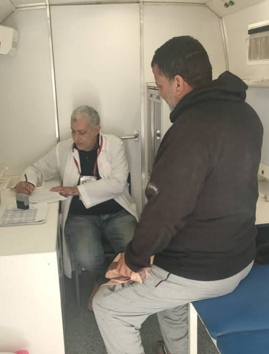 جانب من القافلة،فيتو