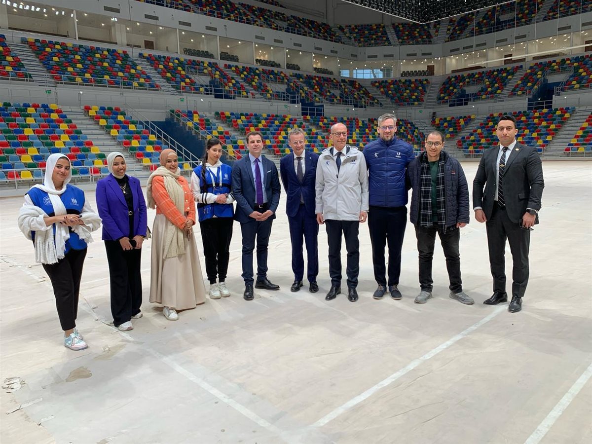 رئيس الاتحاد الدولي للرياضة الجامعية يزور مصر الدولية للألعاب الأولمبية ونادي النادي