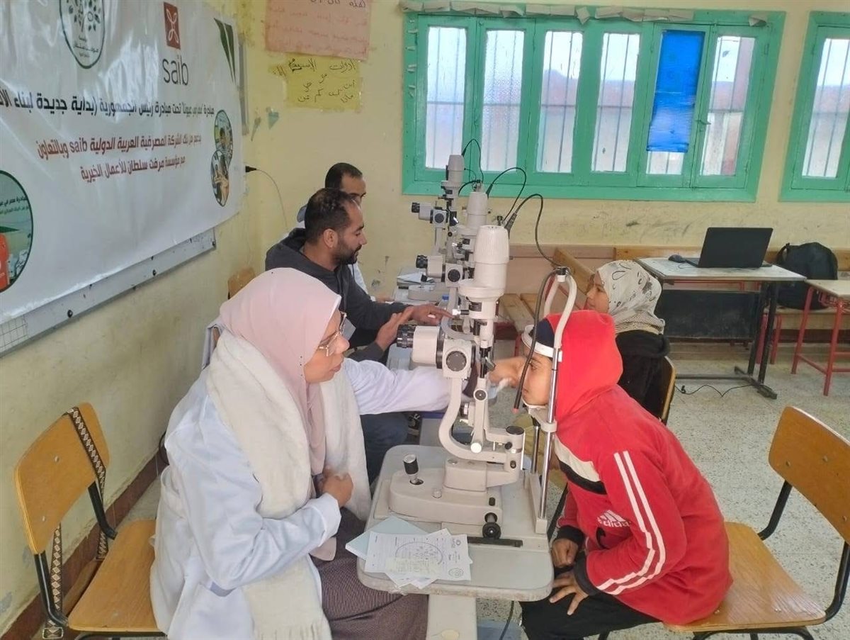 القافلة الطبية بمبادرة مصر في عيونا بالبحيرة، فيتو