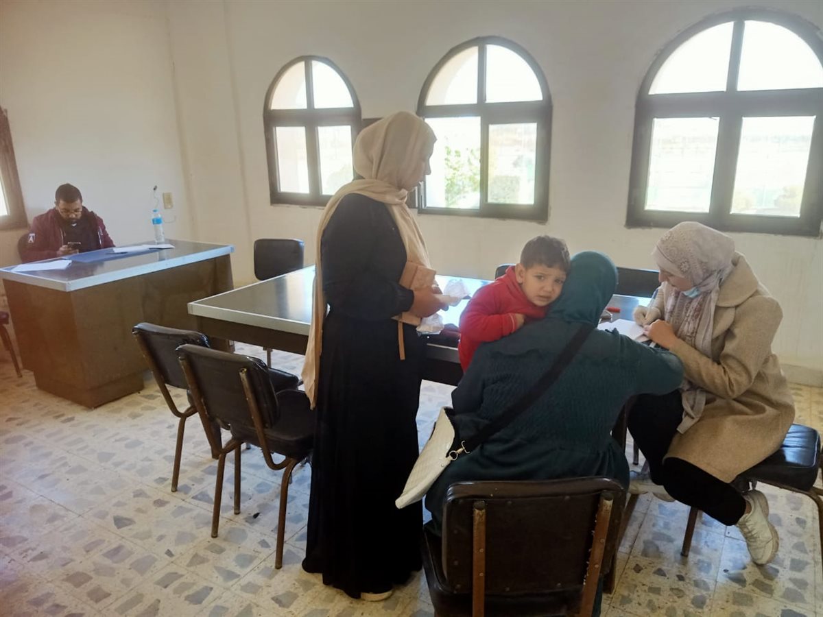 جانب من فعاليات القافلة،فيتو