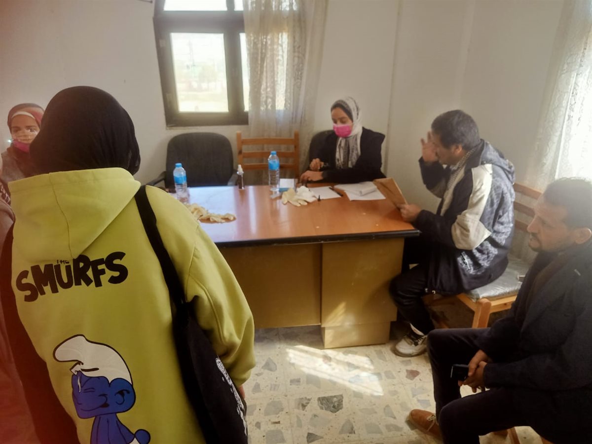 جانب من فعاليات القافلة،فيتو