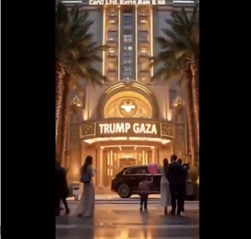 ناطحة ترامب غزة، فيتو