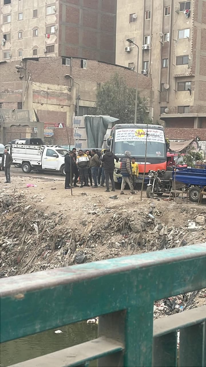 سقوط اتوبيس نقل جماعي بترعة الشرقاوية،فيتو