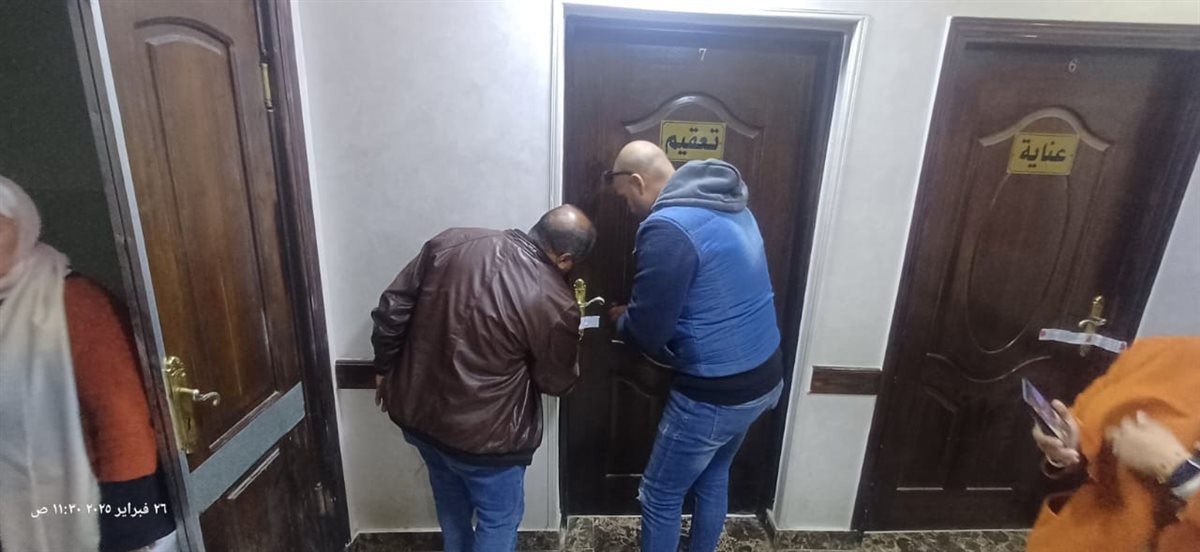 جانب من غلق الورش،فيتو