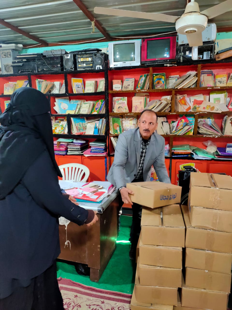 جانب من أنشطة تضامن الإسماعيلية، فيتو