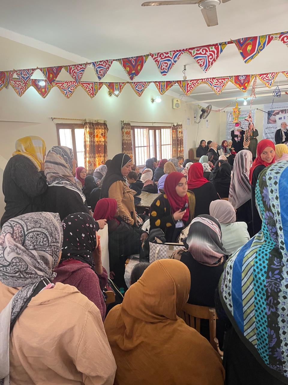 جانب من أنشطة تضامن الإسماعيلية، فيتو