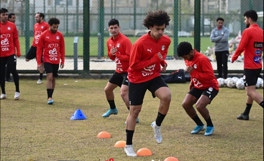 تدريبات منتخب المحليين إستعدادا لمواجهة جنوب إفريقيا، فيتو