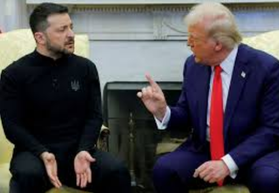 ترامب يوبخ زيلينسكي، فيتو