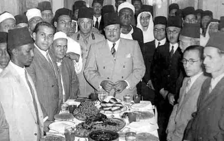 موائد رمضان فى عهد الملك السابق فاروق 