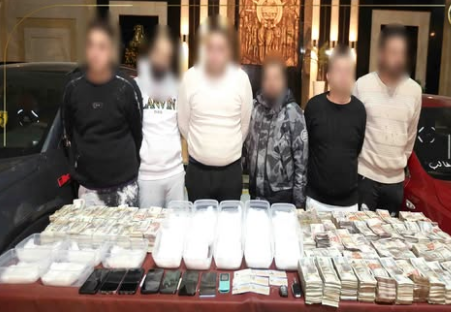 حبس تشكيل عصابى لجلب مخدر الآيس بقيمة ملايين الجنيهات