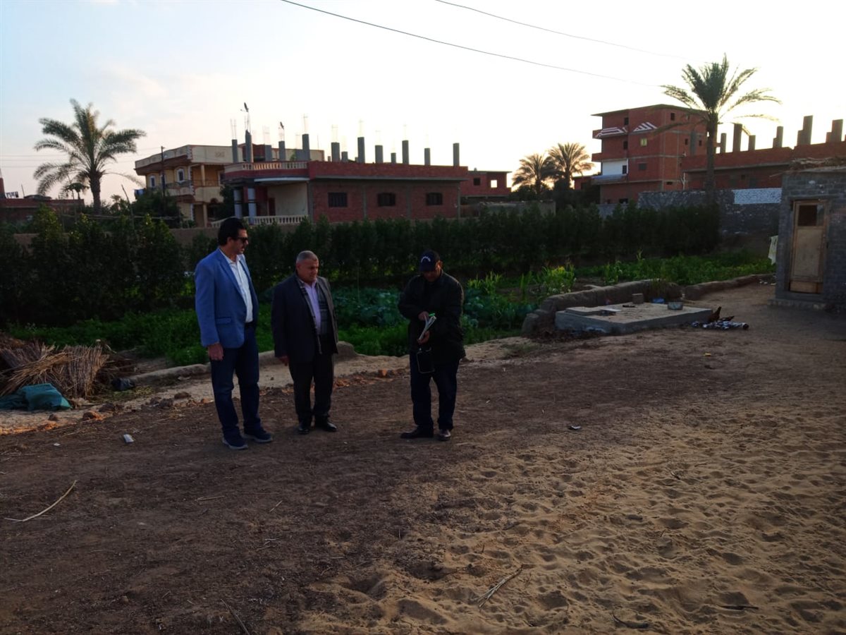 جانب من استرداد قطعة الأرض، فيتو