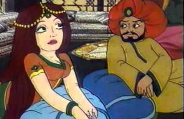 الف ليلة وليلة بالرسوم المتحركة