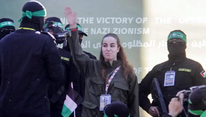 آجام برجر عند إطلاق سراحها، فيتو