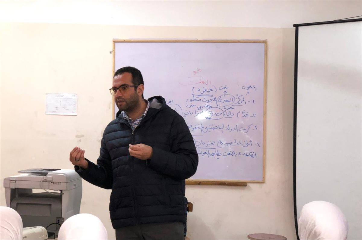 جانب من المحاضرة، فيتو