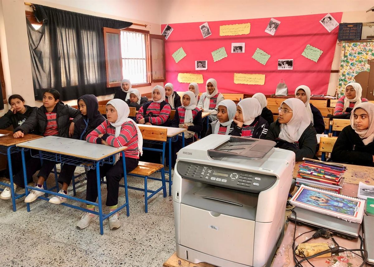 جانب من المحاضرة، فيتو