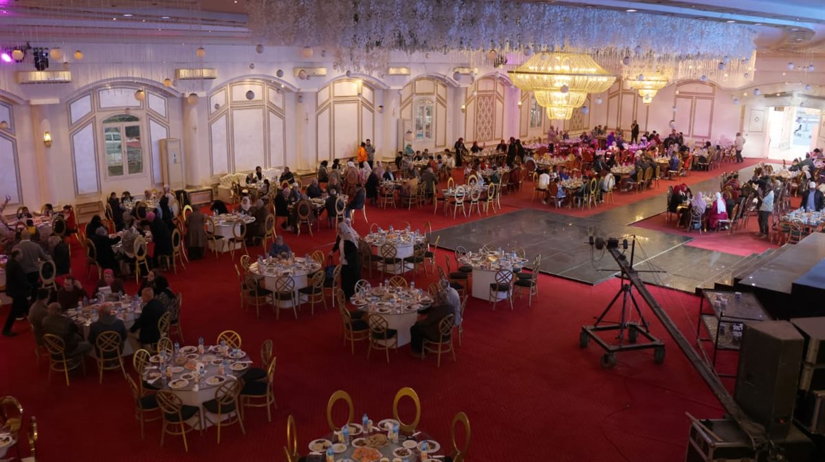 جانب من حفل الافطار،فيتو