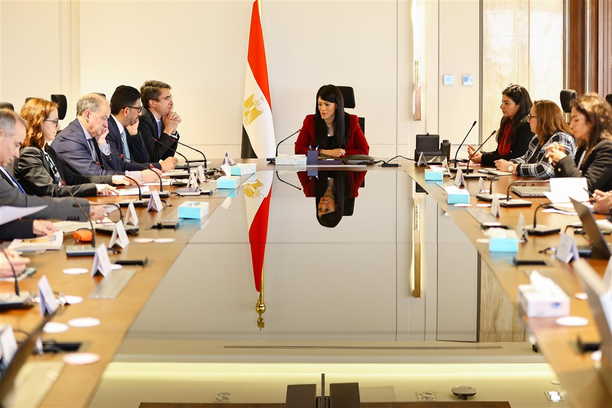 جانب من لقاءات الدكتورة رانيا المشاط