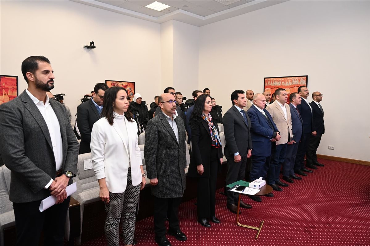 وزيرا الرياضة والتضامن يشهدان مؤتمر مشاركة الأولمبياد الخاص في الألعاب العالمية الشتوية