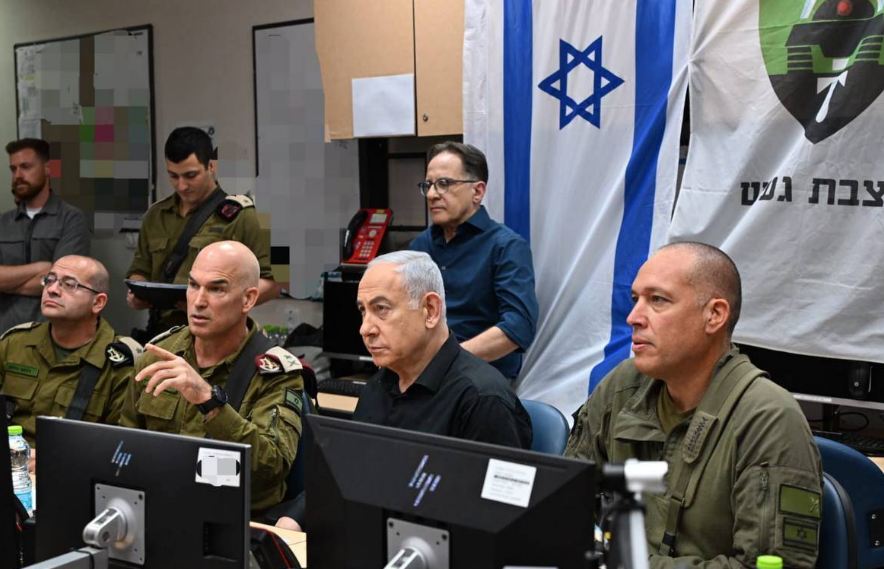 إيال زامير ونتنياهو، فيتو