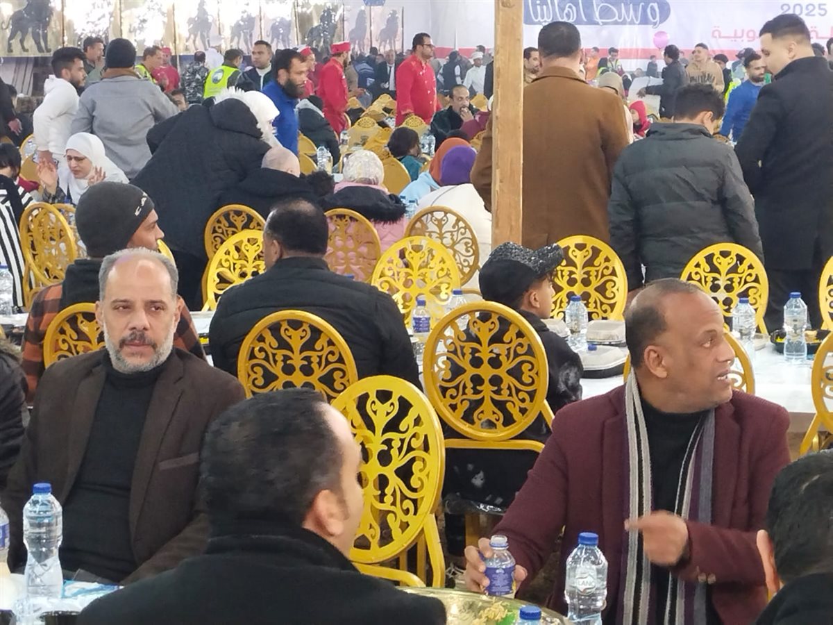 اكبر مائدة افطار بشبرا الخيمة  ،فيتو