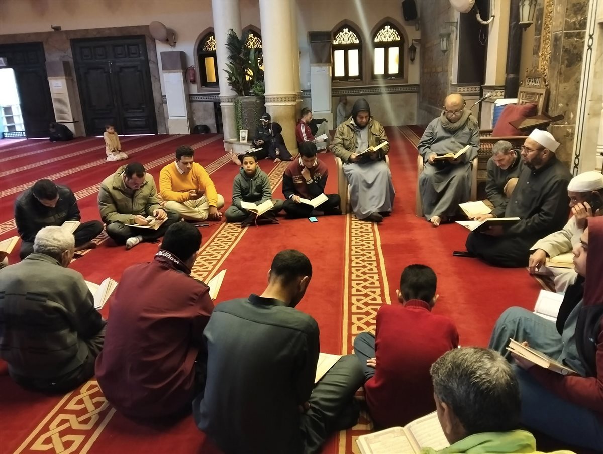 مقرأة القران بالمسجد الكبير ببني سويف