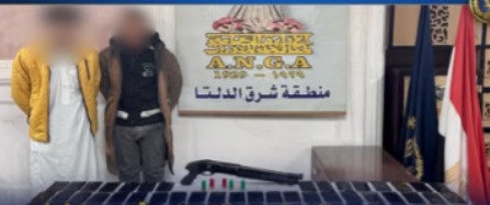 سقوط 4 تجار مخدرات وسيدة بحوزتهم كميات من مخدرى الحشيش والشابو بـ 5 ملايين جنيه