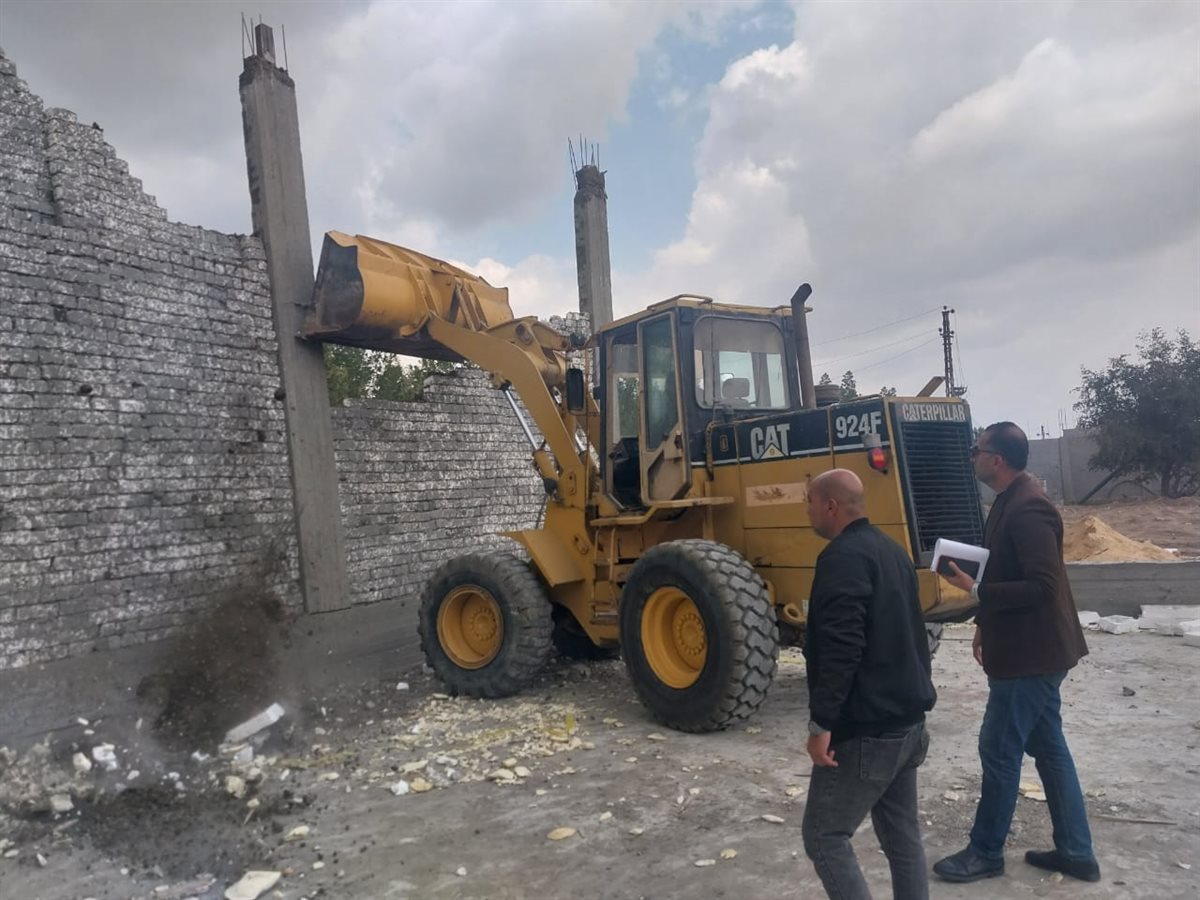 جانب من إزالة التعدي،فيتو