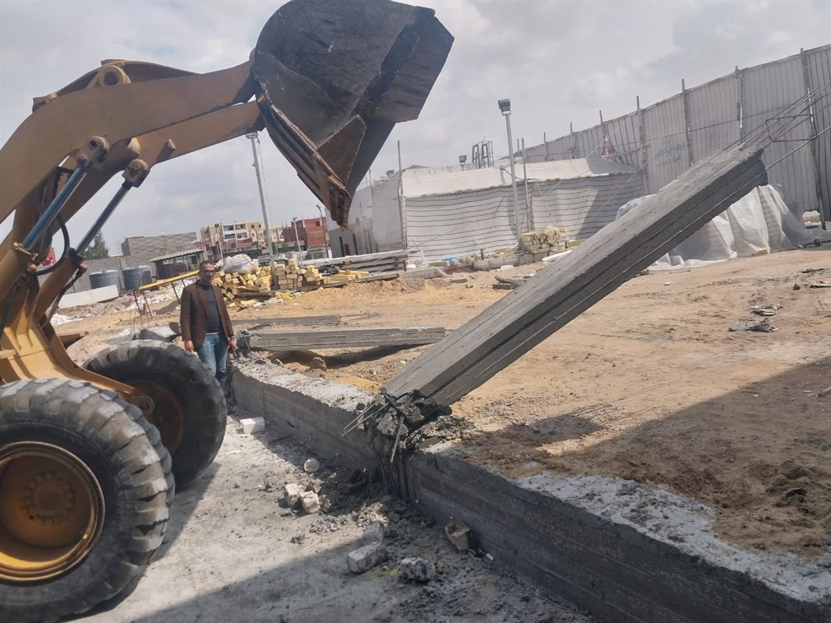 جانب من إزالة التعدي،فيتو