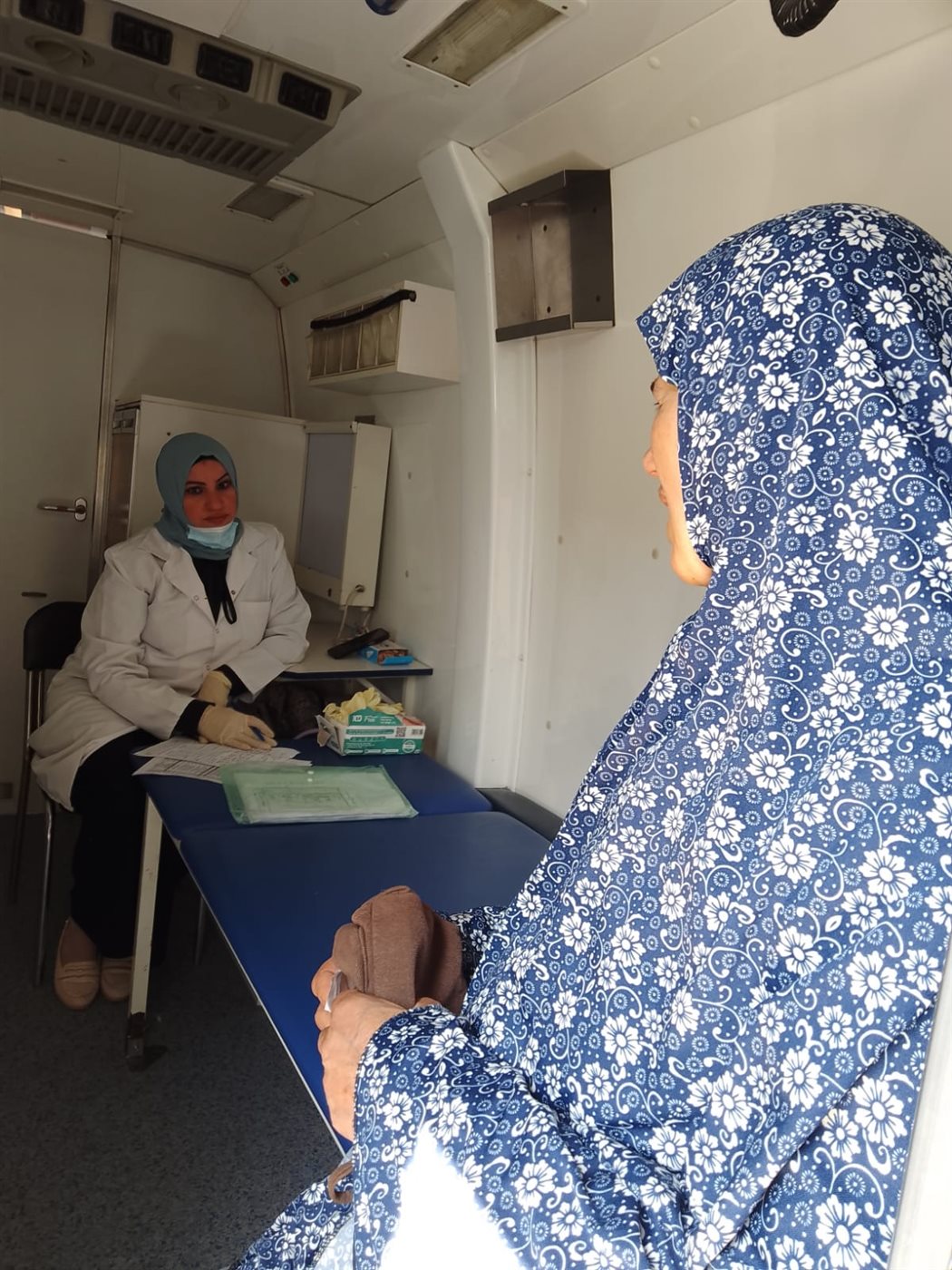 جانب من أعمال القافلة،فيتو