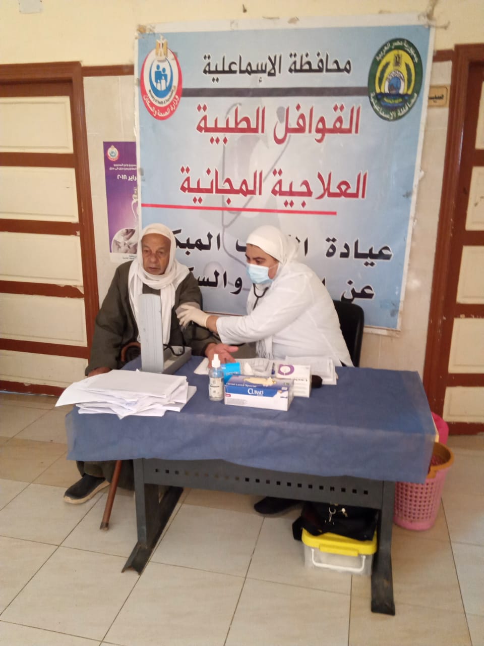 جانب من أعمال القافلة،فيتو