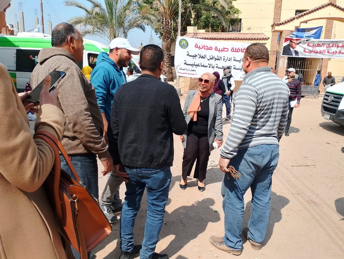 جانب من أعمال القافلة،فيتو