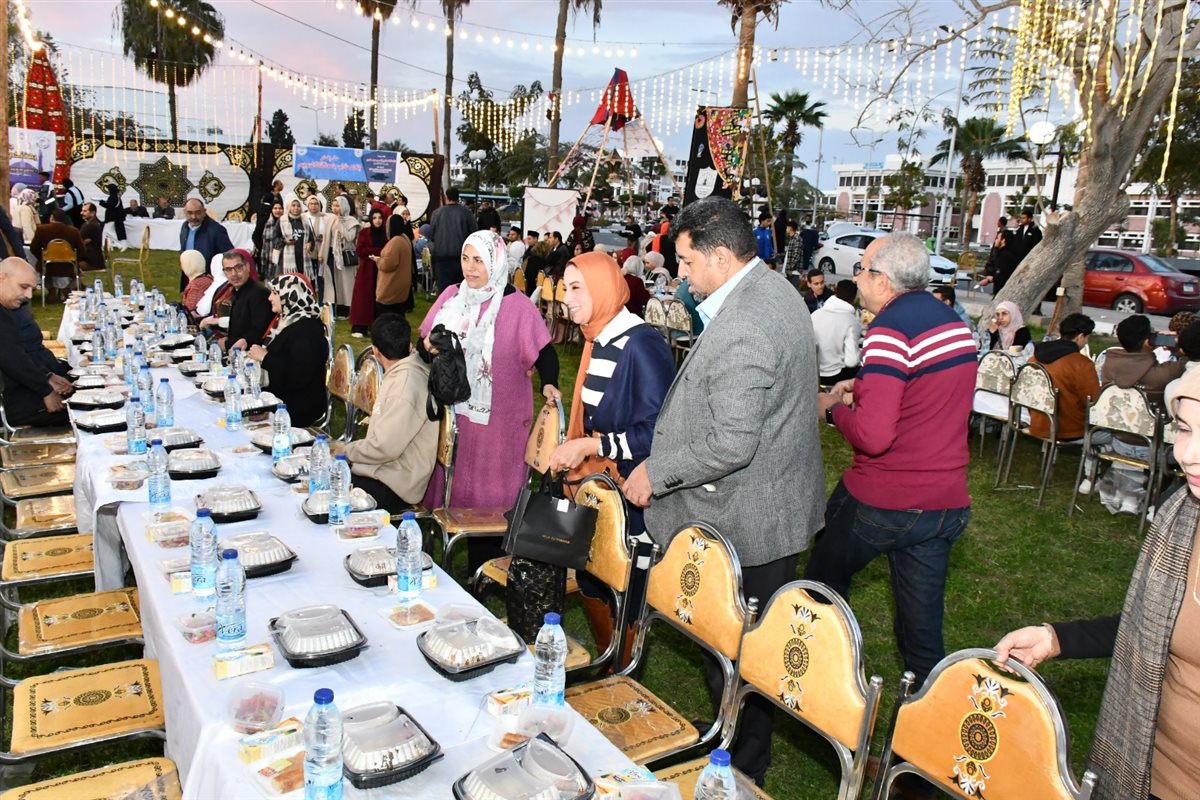 جانب من حفل الافطار، فيتو