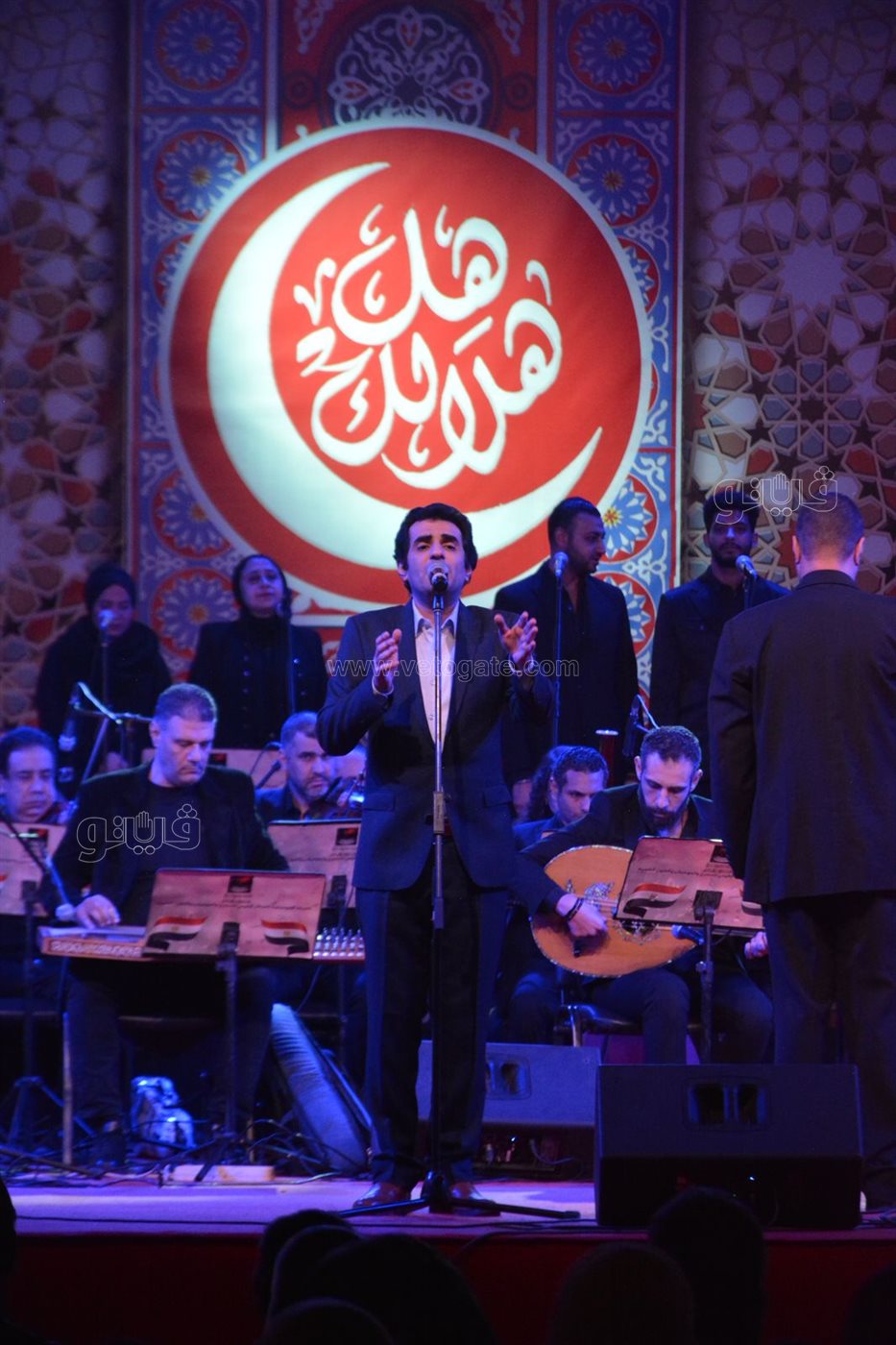 الموسيقى العسكرية تحتفل بذكرى انتصارات العاشر من رمضان بالأوبرا (21)