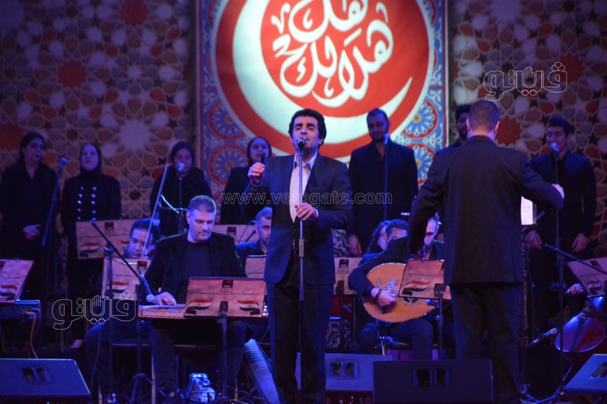 الموسيقى العسكرية تحتفل بذكرى انتصارات العاشر من رمضان بالأوبرا (22)