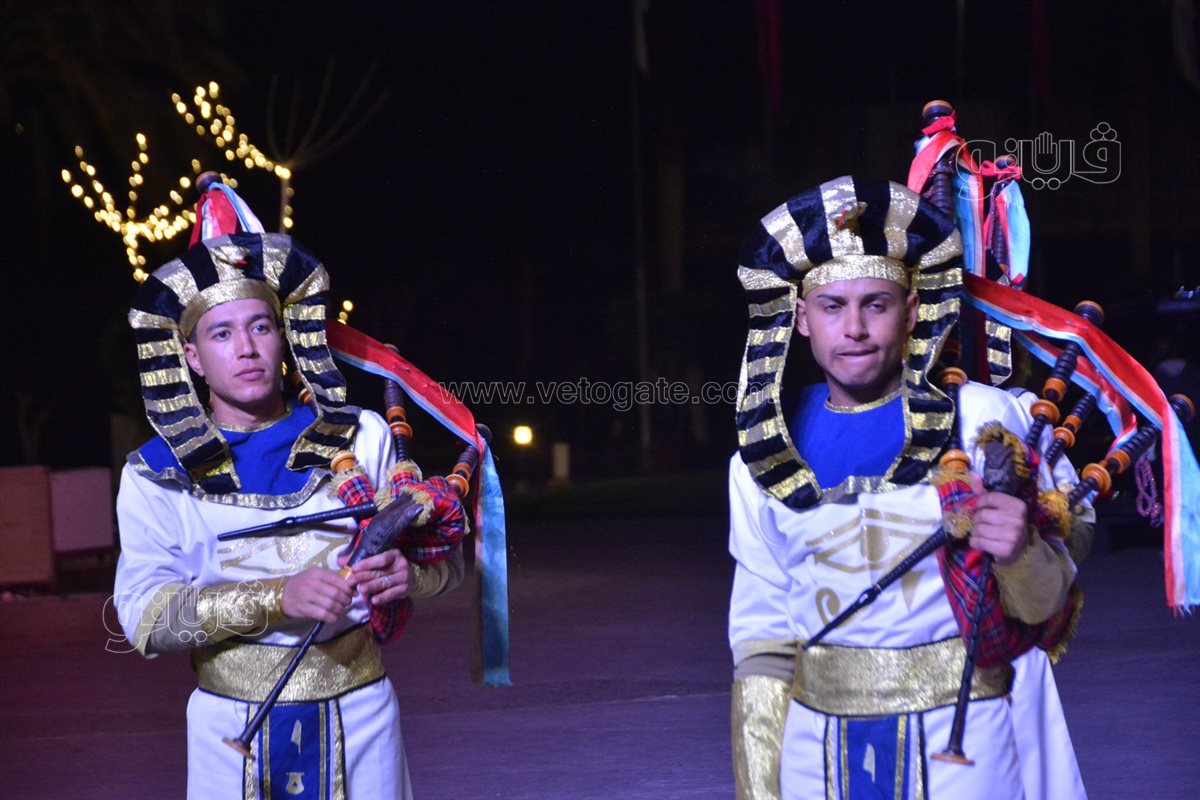 الموسيقى العسكرية تحتفل بذكرى انتصارات العاشر من رمضان بالأوبرا (36)