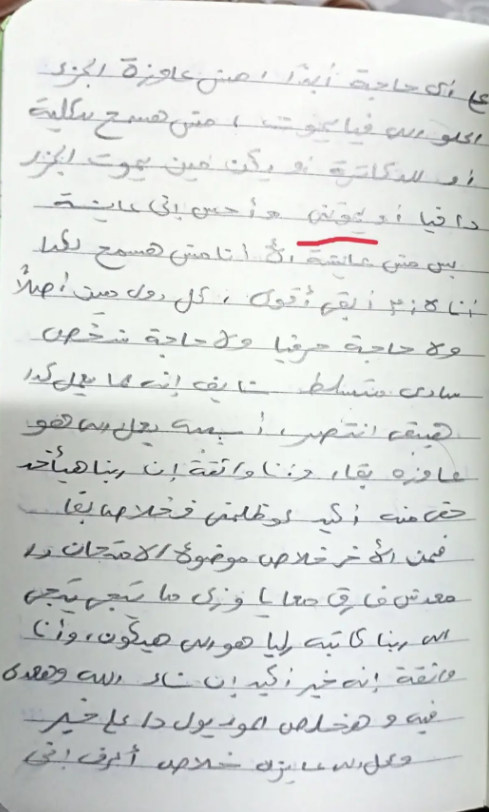 آخر ما كتبته إيمان في مذكراتها، فيتو