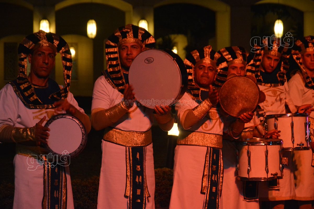 الموسيقى العسكرية تحتفل بذكرى انتصارات العاشر من رمضان بالأوبرا (1)