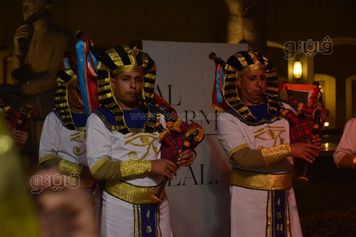 الموسيقى العسكرية تحتفل بذكرى انتصارات العاشر من رمضان بالأوبرا (2)