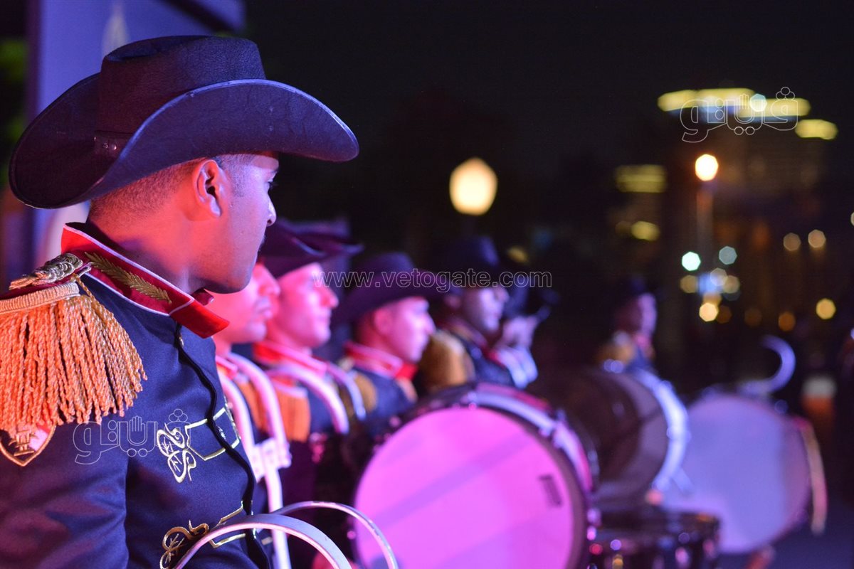 الموسيقى العسكرية تحتفل بذكرى انتصارات العاشر من رمضان بالأوبرا (12)