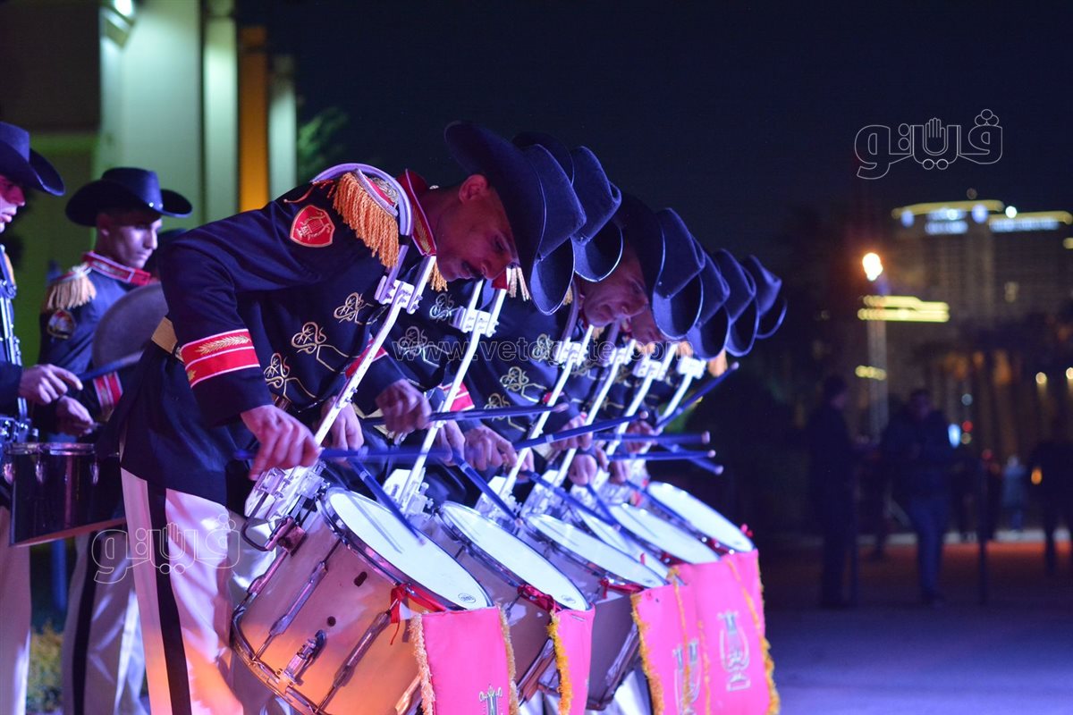 الموسيقى العسكرية تحتفل بذكرى انتصارات العاشر من رمضان بالأوبرا (14)