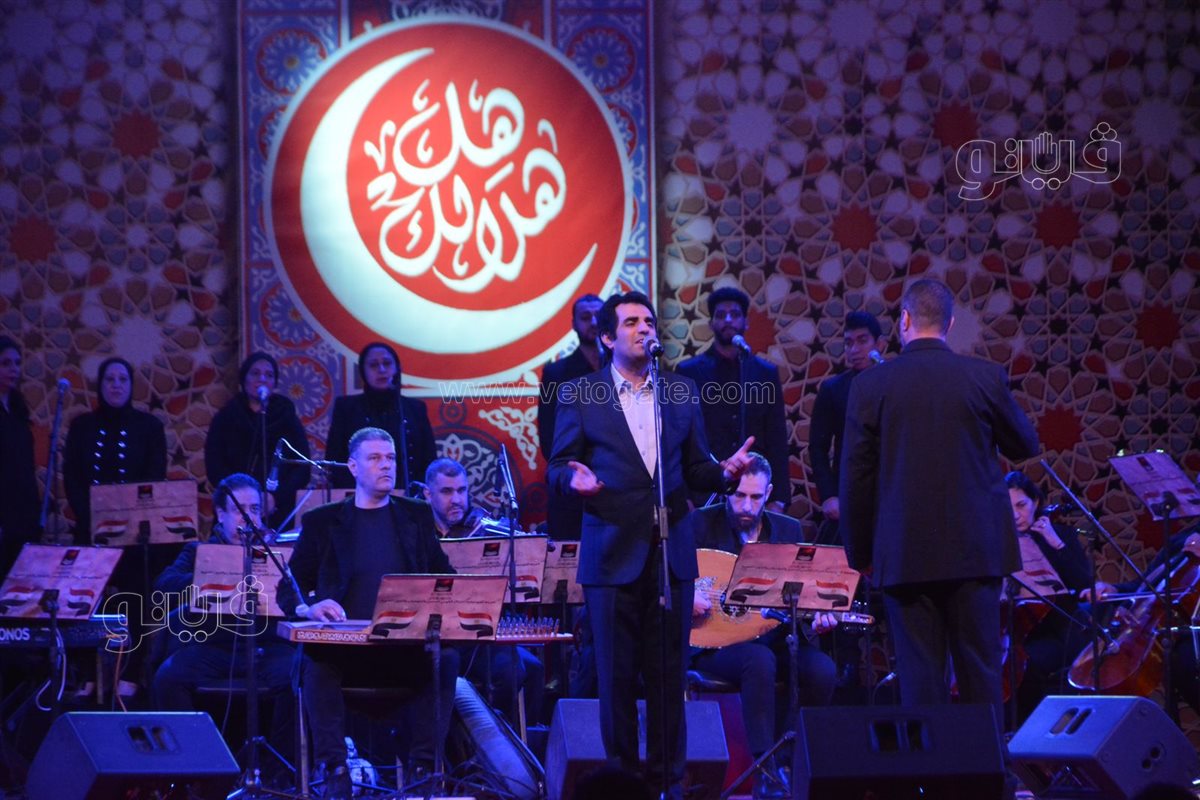 الموسيقى العسكرية تحتفل بذكرى انتصارات العاشر من رمضان بالأوبرا (15)